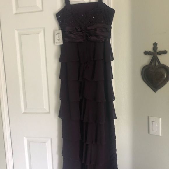 SPARKLY PROM OR HOLIDAY w Sequin Lace jacket (2 pc Set) - Picture 3 of 8